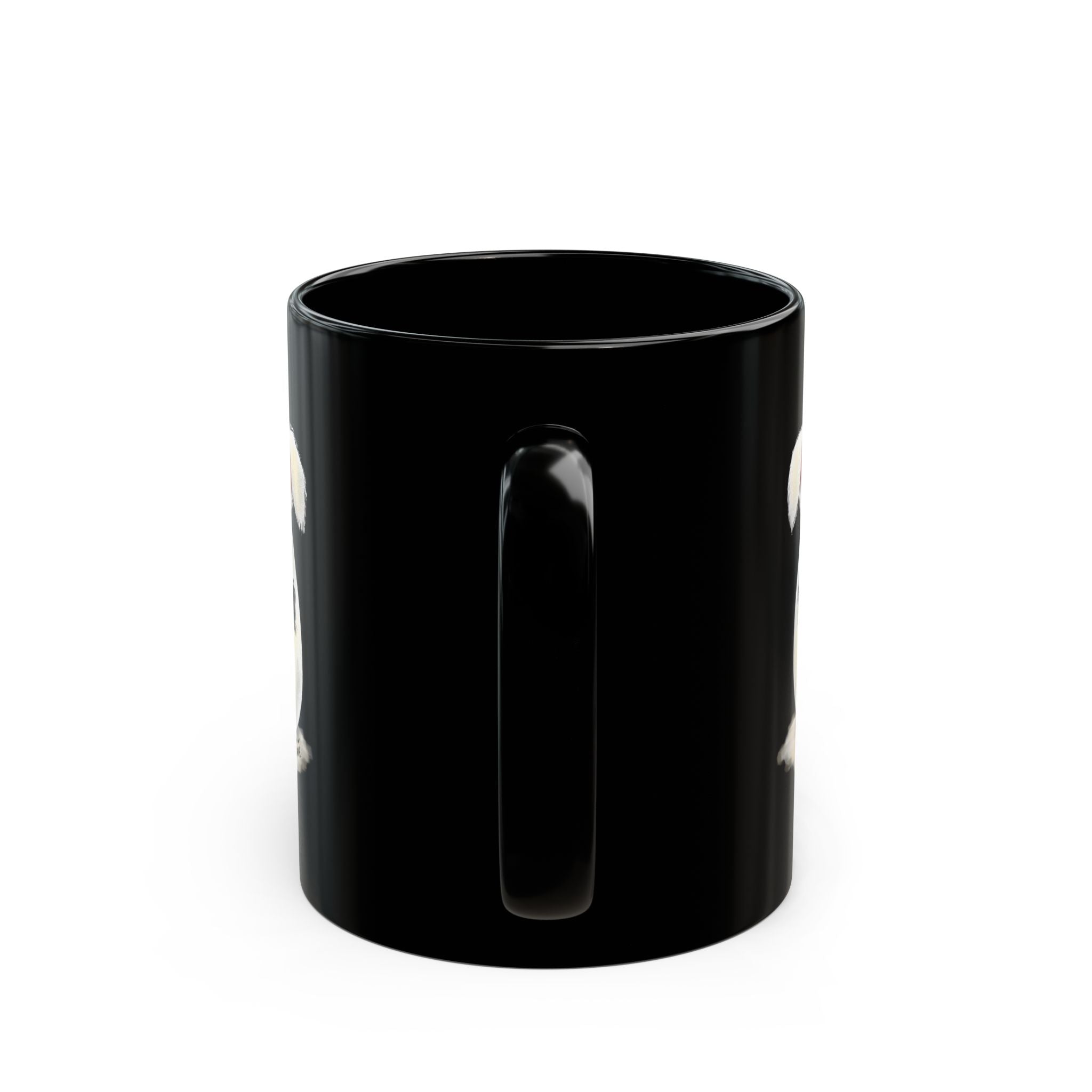Evil Easter Egg | Black Ceramic Mug | Goth Bunny Coffee Cup | Sia Shadow Gallery